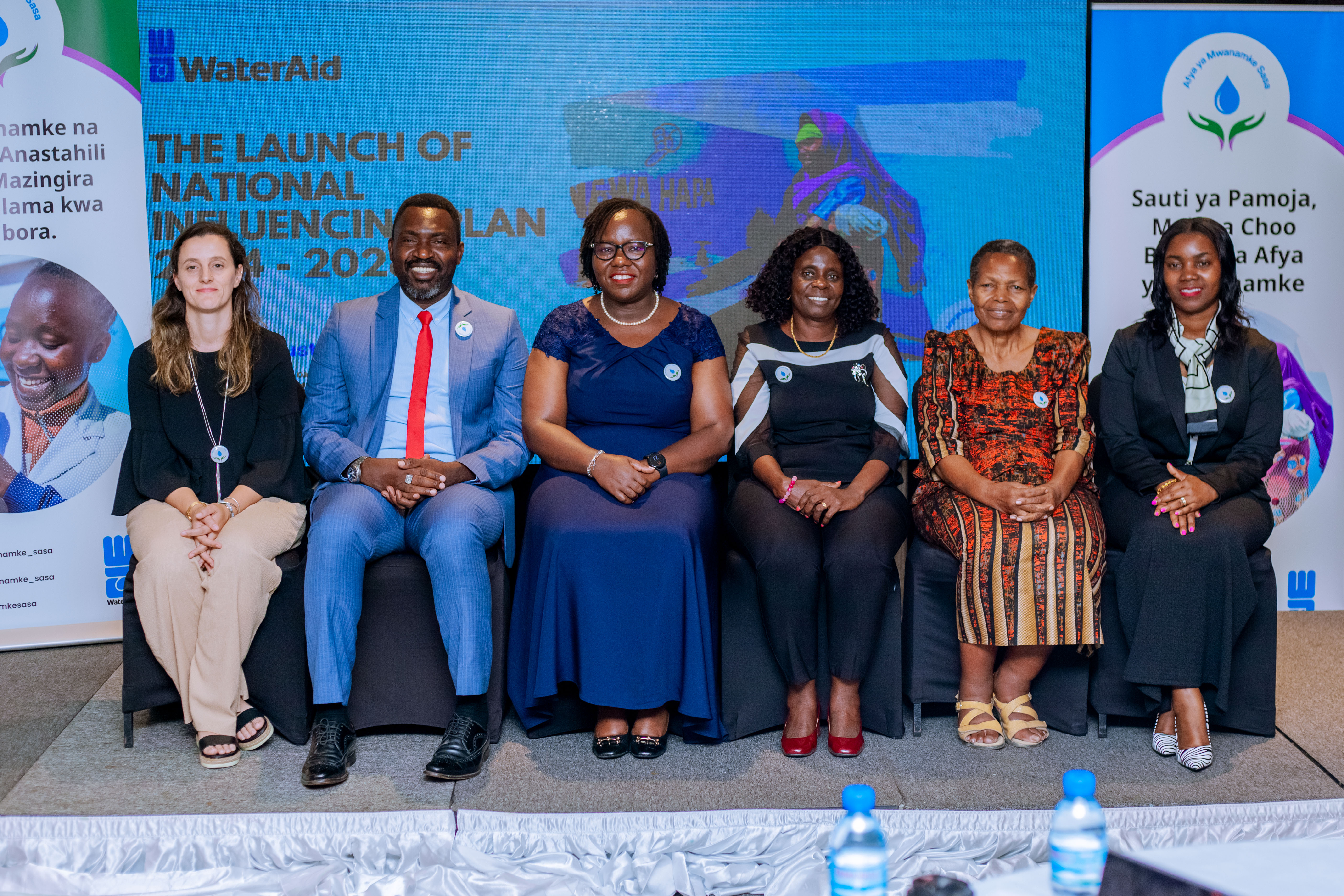 Tanzania Parliamentarians Alliance for AMR Delegates to the Executive Brunch Roundtable on WASH in Health Care Facilities Advocacy