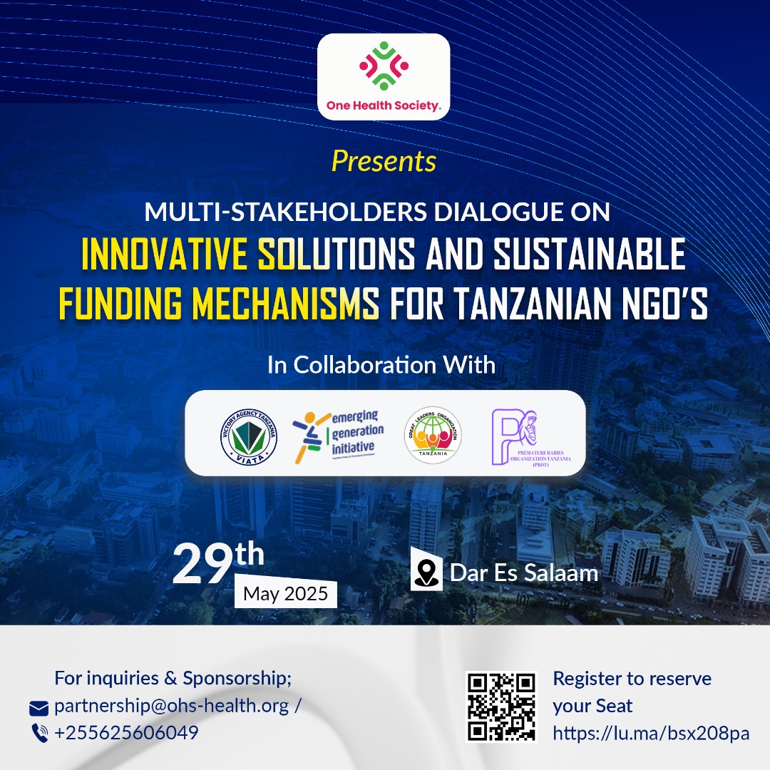 Multi-Stakeholders Dialogue on Innovative Solutions and Sustainable Funding Mechanisms for Tanzanian NGOs