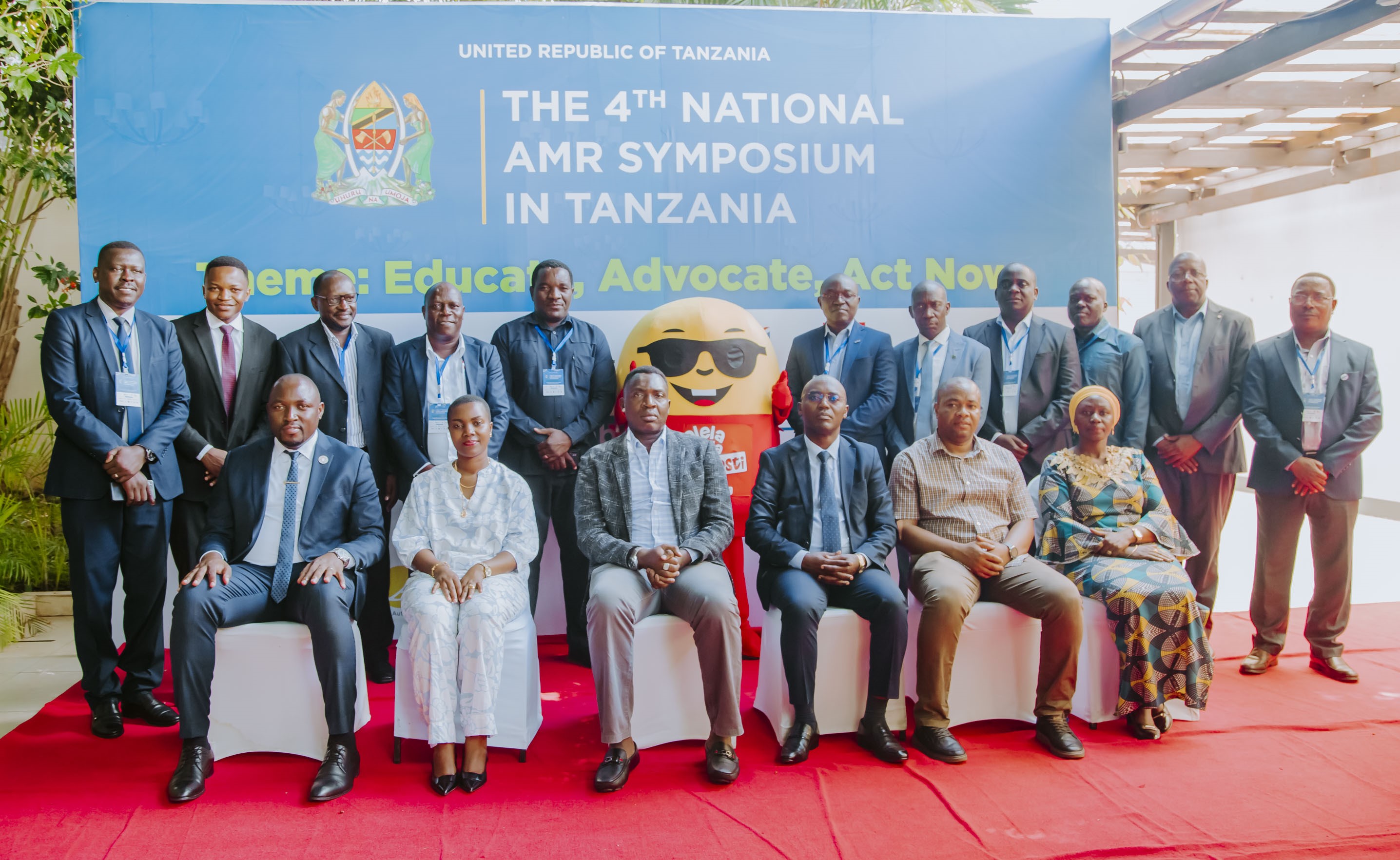 Members of Tanzania Parliamentarian Alliance for Antimicrobial Resistance (AMR) commemorating the World Antimicrobial Awareness Week (WAAW) 2024